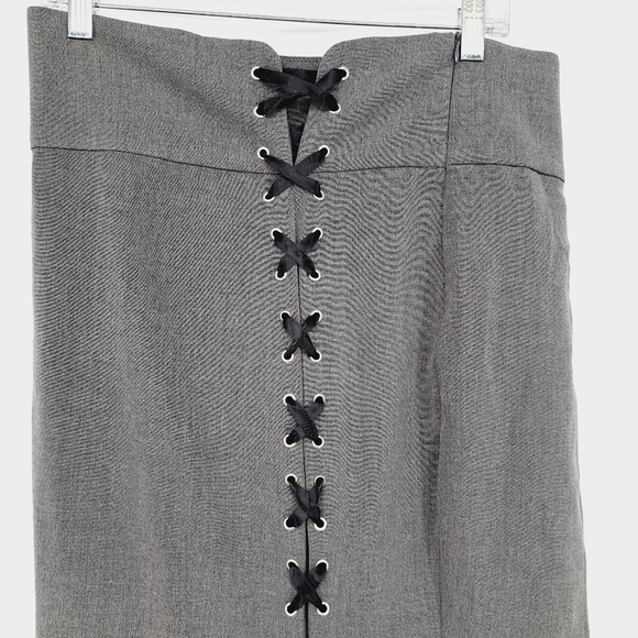 Vivien Fishtail Victorian Steampunk Mermaid Ruffle Corset Lace Skirt - Picture 3 of 7